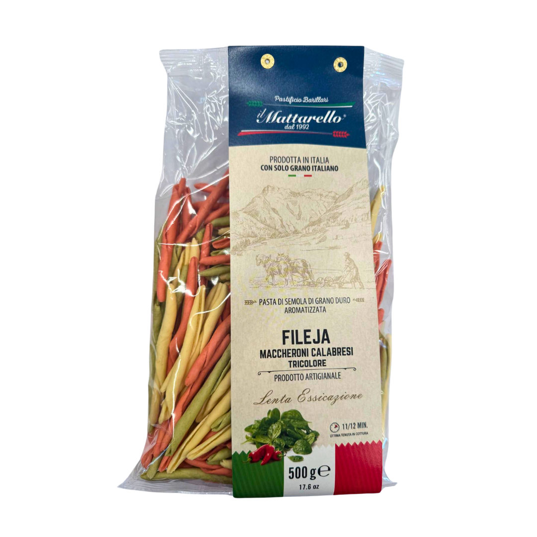Fileja al tricolore 500gr