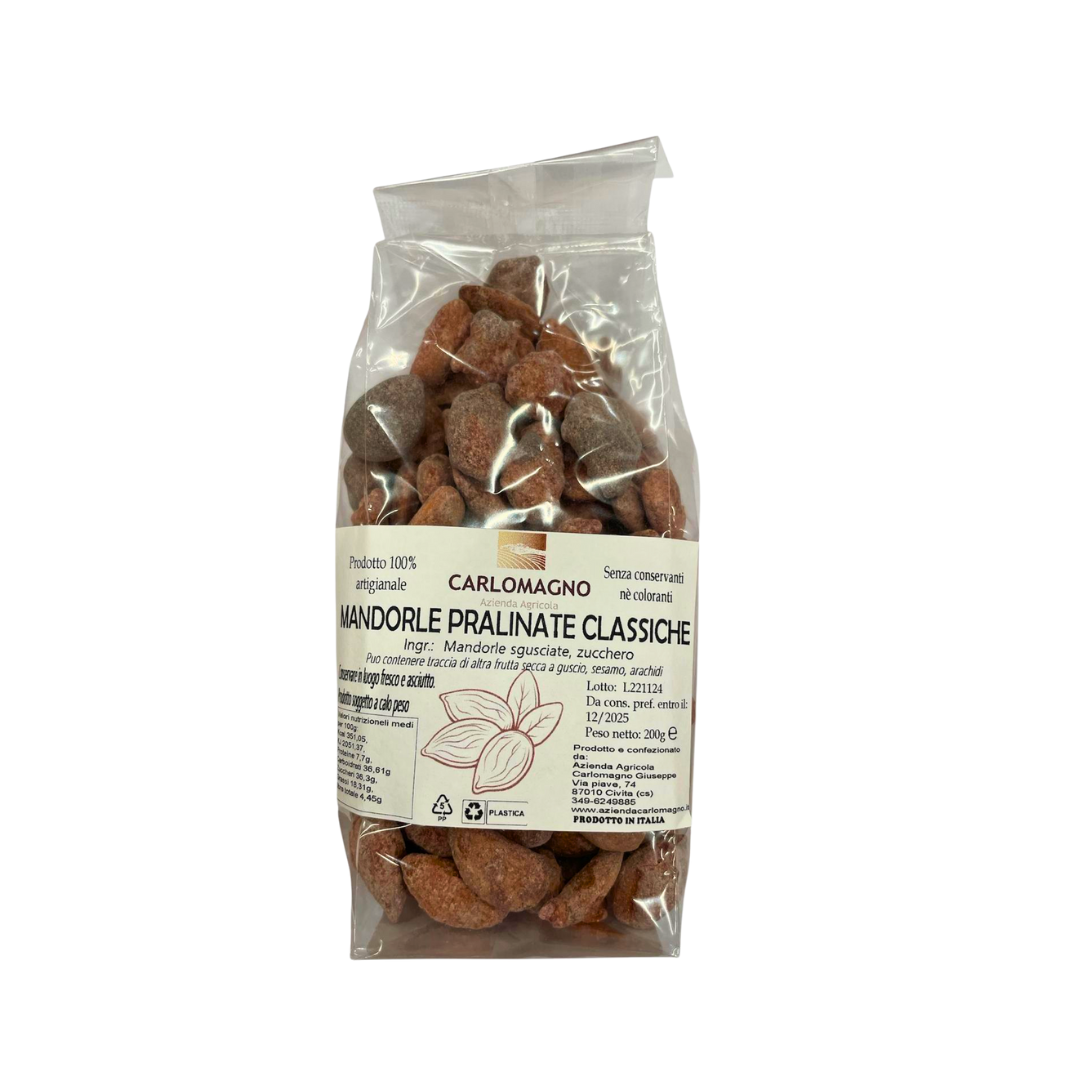 Mandorle pralinate classiche