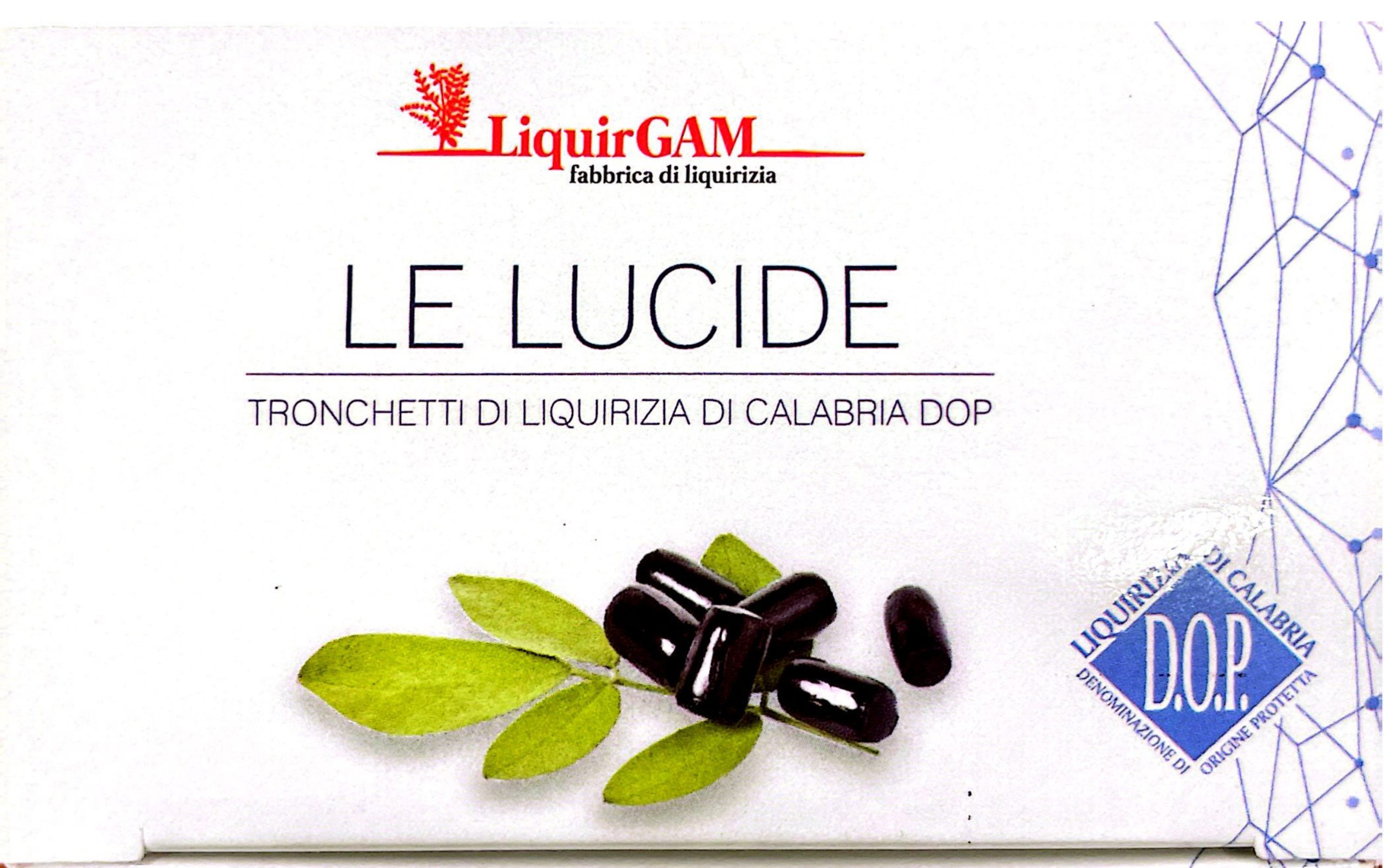 Le Lucide – Tronchetti di Liquirizia di Calabria DOP – 80 gr