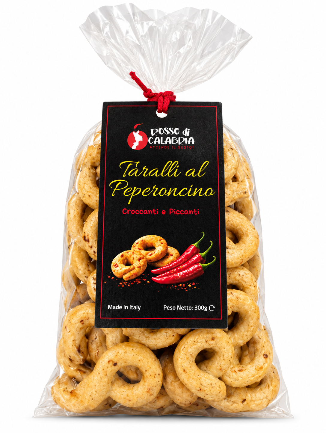 Taralli al Peperoncino Rosso di Calabria 300g